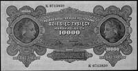 10 000 marek polskich 11.03.1922 nr K 6713830, K