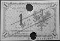 1 złoty 28.02.1919, S.36 B 060, 275, (na awersie