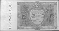 50 złotych 28.08.1925, (na awersie i rewersie cz