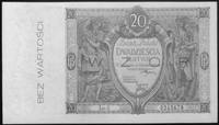 20 złotych 1.03.1926, Ser.G 0245678, (na awersie