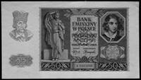 50 złotych 1.03.1940, a/ nr A 0817050, b/ nr B 3