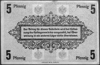 5, 10, 20 fenigów i 1 marka Obozu Jenieckiego w Chemnitz