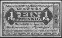 bon wartości 1 feniga 1.01.1916 Obozu Jenieckiego w Merseburgu