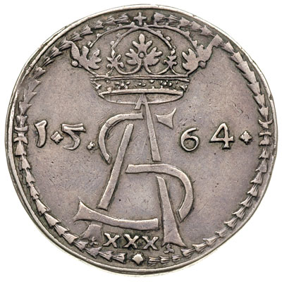 złoty polski (30 groszy, tzw. półkopek) 1564, Wi