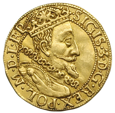 dukat 1610, Gdańsk, Aw: Popiersie króla w prawo 