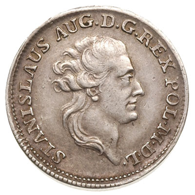 odbitka w srebrze próbnego dukata z 1779 r, Wars