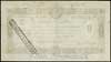 bilet kasowy, 2 talary 1.10.1810, litera B, numeracja 81440, podpis komisarza \Józef Jaraczewski, ..