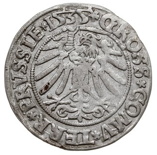 grosz 1535, Toruń, bardzo ładny