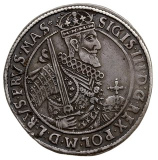 półtalar 1628, Bydgoszcz, Aw: Popiersie króla i 