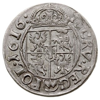 trzykrucierzówka 1616, Kraków, odmiana z herbem Awdaniec