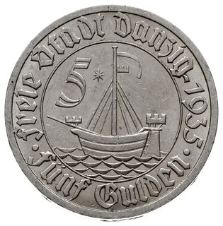 5 guldenów 1935, Berlin, Koga, Parchimowicz 68