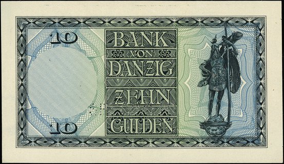 10 guldenów 10.02.1924 lub 1.07.1930, bez oznacz