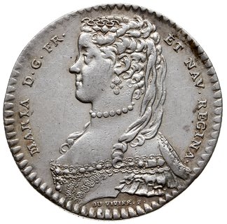 Maria Leszczyńska królowa Francji, -żeton 1731, 