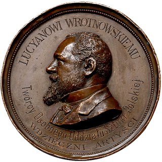 Lucjan Wrotnowski -medal autorstwa L. Pyrowicza 