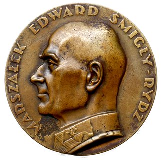 Edward Śmigły-Rydz -medal sygnowany H. KUNA 1938