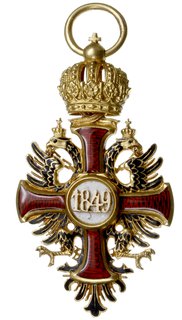 Order Franciszka Józefa I -Krzyż Rycerski, sygna