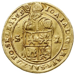dwudukat 1569, złoto 6.97 g, Zöttl 541, Probszt 