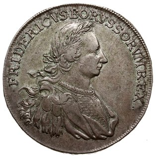 talar /levantetaler/ 1767, Magdeburg lub Berlin srebro 27.99 g, Dav. 2595, Schr. 1647, Olding 371, bardzo rzadki