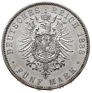 5 marek 1888 / A, Berlin, J. 99, duży blask menn