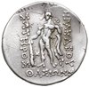 tetradrachma 146-50 pne, Aw: Głowa Dionizosa w prawo, Rw: Herakles wsparty na maczudze w lewo, ΗΡΑ..