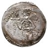 denar 1173-1185/90, men. Wrocław, Aw: Biskup z k