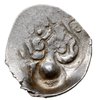 dienga bez daty, ok. 1380, kontrmarka z głową byka na monecie tatarskiej, srebro 1.21 g