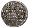 trojak 1584, Olkusz, Iger O.84.1.a (R1), patyna