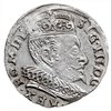 trojak 159(5), Wilno, odmiana z herbem Prus na r
