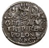 trojak 1605, Kraków, Iger K.05.1.b (R1), drobna wada bicia, patyna