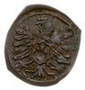 denar 1603, Poznań, na rewersie Orzeł w lewo, T. 3, patyna