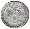 szóstak 1679, Bydgoszcz, moneta dwukrotnie uderzona stemplem