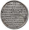 1/3 talara pamiątkowego 1727, Drezno, Kahnt 318, Merseb. 1660, moneta wybita z okazji śmierci król..
