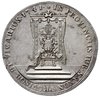 talar wikariacki 1741, Drezno, Aw: Król na koniu, Rw: Tron, srebro 25.97 g, Kahnt 639, Schnee 1032