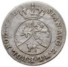 10 groszy 1792, Warszawa, rzadsza odmiana z literami M - V, Plage 238, mennicza wada blachy