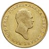 50 złotych 1819, Warszawa, rzadsza odmiana z wysokim obrzeżem, złoto 9.74 g, Plage 4, Bitkin 807 (R)