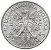 5 złotych 1934, Warszawa, \Głowa kobiety, Parchimowicz 116.d