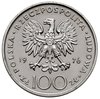 100 złotych 1976, Kazimierz Pułaski, próba niklowa, nakład 500 sztuk, Parchimowicz P.366.b