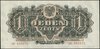 1 złoty 1944, seria OC, numeracja 483371, w klau