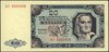 20 złotych 1.07.1948, seria KC, numeracja 000000