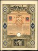 Sierszańskie Zakłady Górnicze S.A., akcja na 100 złotych, emisja VI, Siersza 18.05.1929, talon z 1..