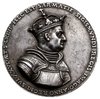 Zygmunt I Stary, piękna XIX - wieczna kopia galwaniczna medalu autorstwa Jana Marii Padovano, Aw: ..