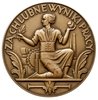 Powszechna Wystawa Krajowa w Poznaniu 1929 r., medal niesygnowany, Aw: Orzeł państwowy otoczony wi..