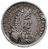 medal pośmiertny 1688 sygnowany Schultz, Aw: Popiersie Fryderyka Wilhelma w prawo i napis wokoło F..