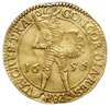 dwudukat 1656, złoto 6.81 g, Fr. 282, Delm. 961,