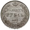 rubel 1837 / СПБ-НГ, Petersburg, Bitkin 187, śla