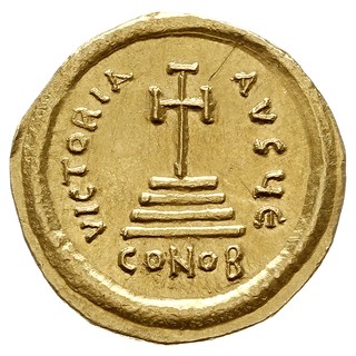 Herakliusz 610-641, solidus 610-613, Konstantyno