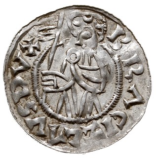 Brzetysław I 1037-1055, denar przed ok. 1050, Aw