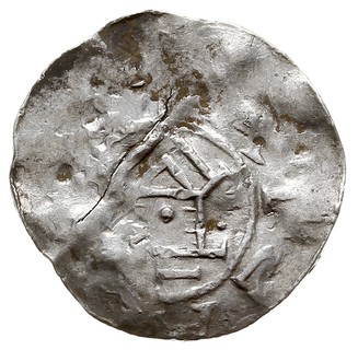 Saksonia /Sachsen/, Otto III 983-1002, zestaw 6 denarów po 893 r. typu ODDO (w tym jedno ciekawe naśladownictwo z 2. ćw. XI w., Hatz IV (4x) i V (1x), razem 6 sztuk, pogięte egzemplarze