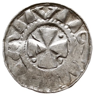 Saksonia /Sachsen/, anonimowi biskupi, zestaw 7 denarów krzyżowych, Str. 23 (4x) i 24 (3x), razem 7 sztuk