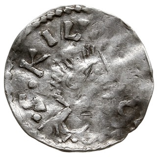 Würzburg, Otto III 983-1002, denar, Aw: Popiersi
